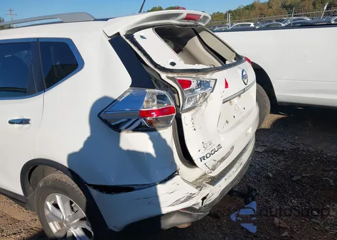 2014 Nissan Rogue Sv z USA, uszkodzony, nr VIN 5N1AT2MV2EC822765